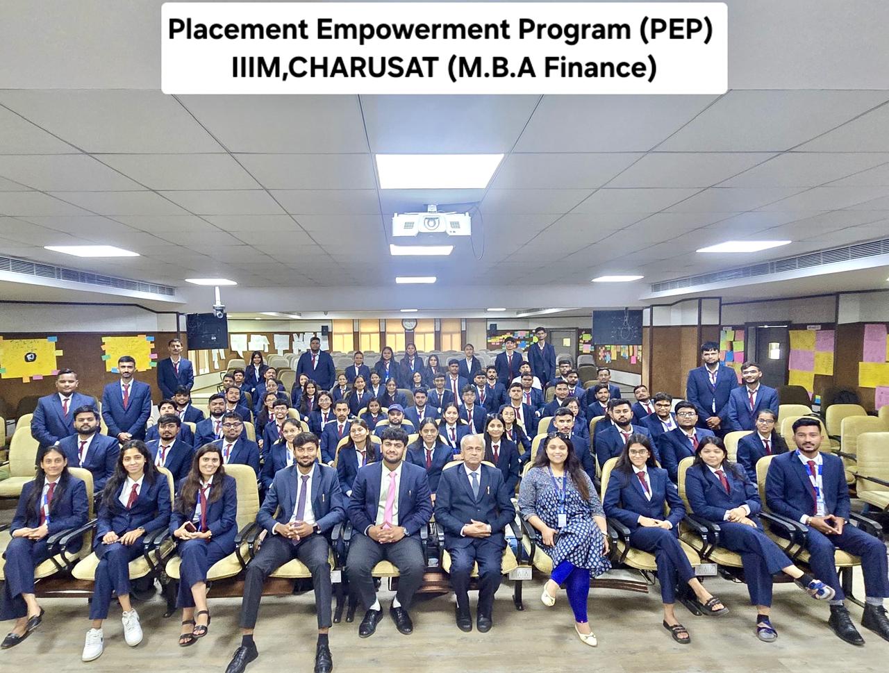 PEP AT CHARUSAT UNIVERSITY FOR 200 MBA STUDENTS - Photo 5
